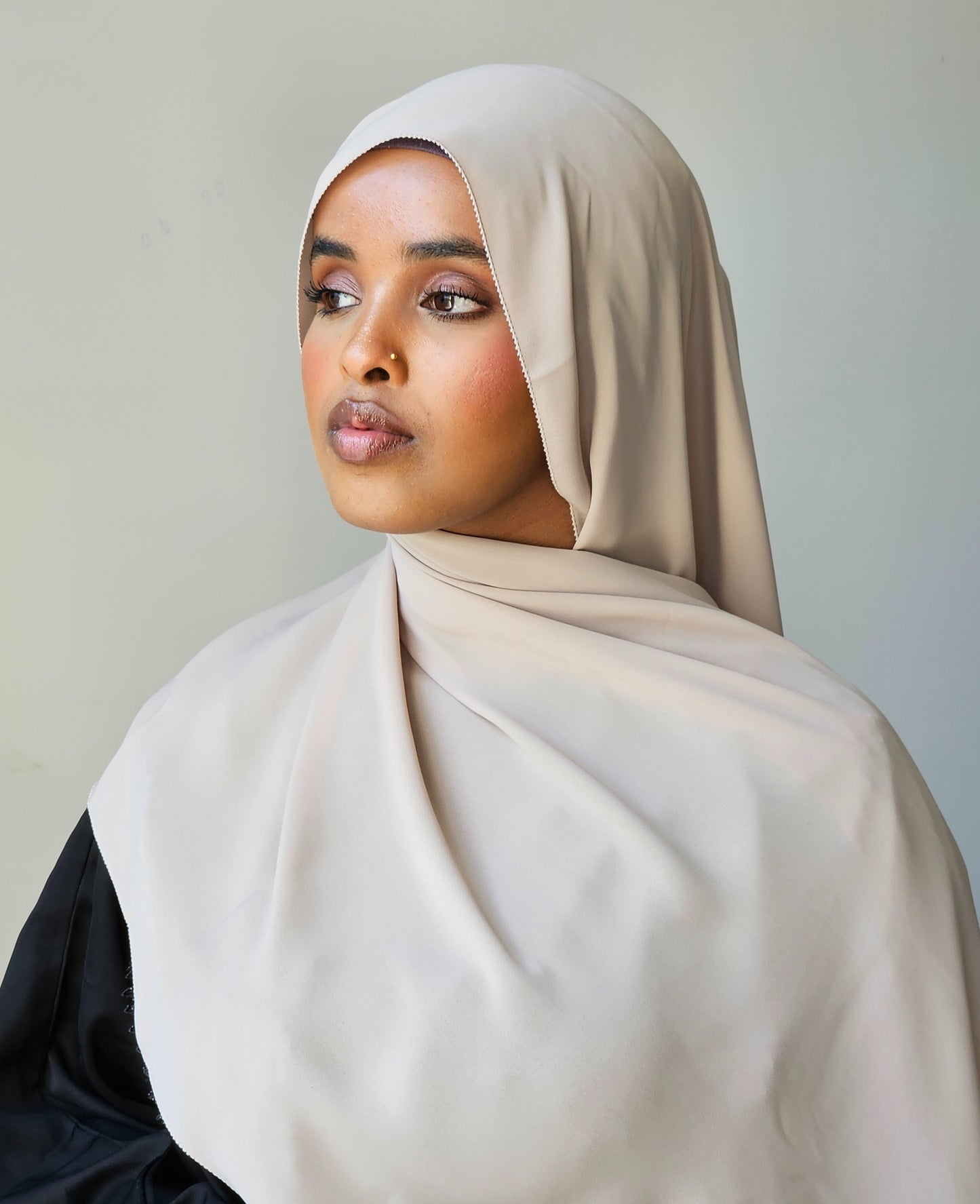 Ecru Ethereal Chiffon