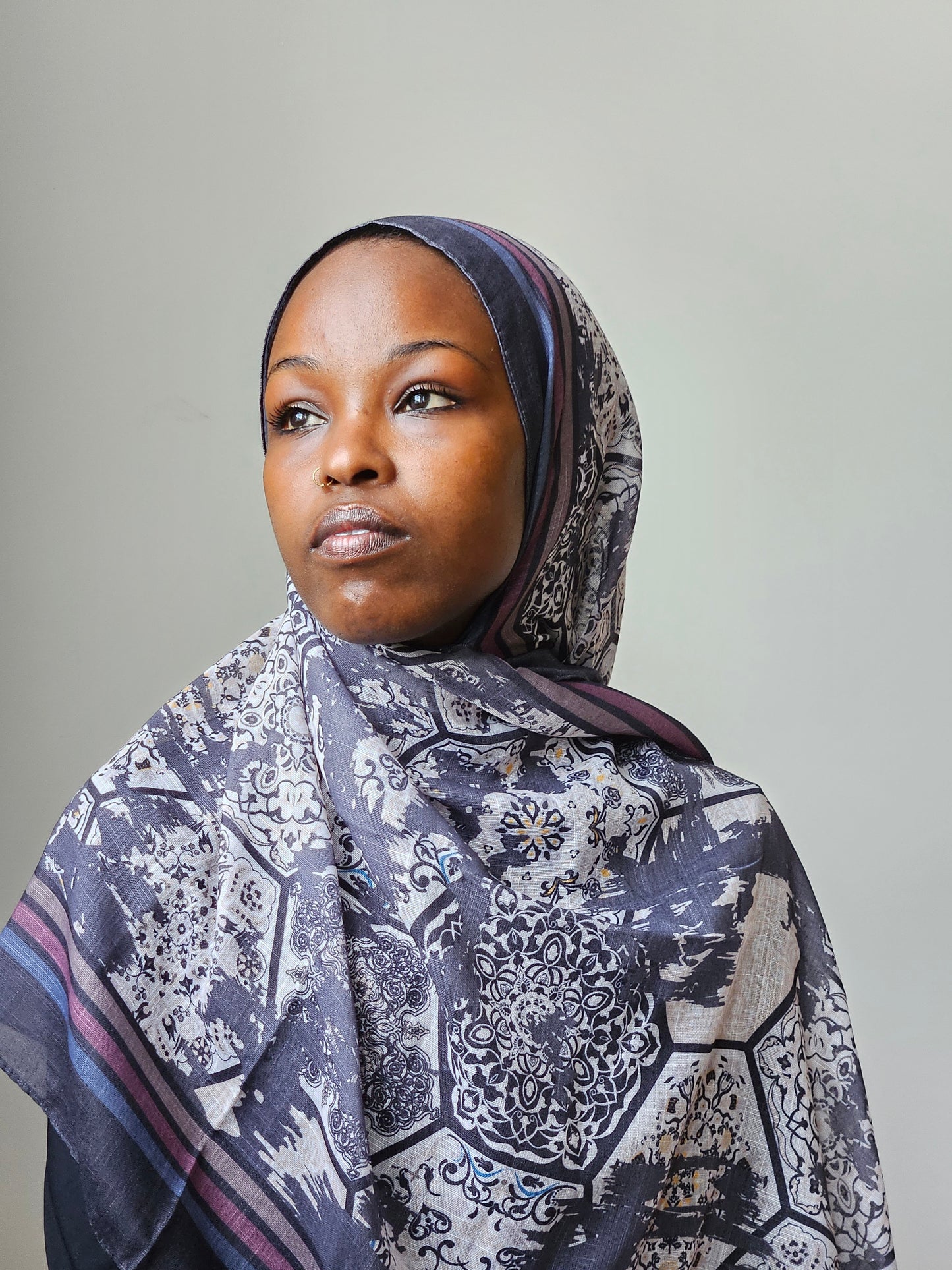 Vien Polo Gridleaf Scarf