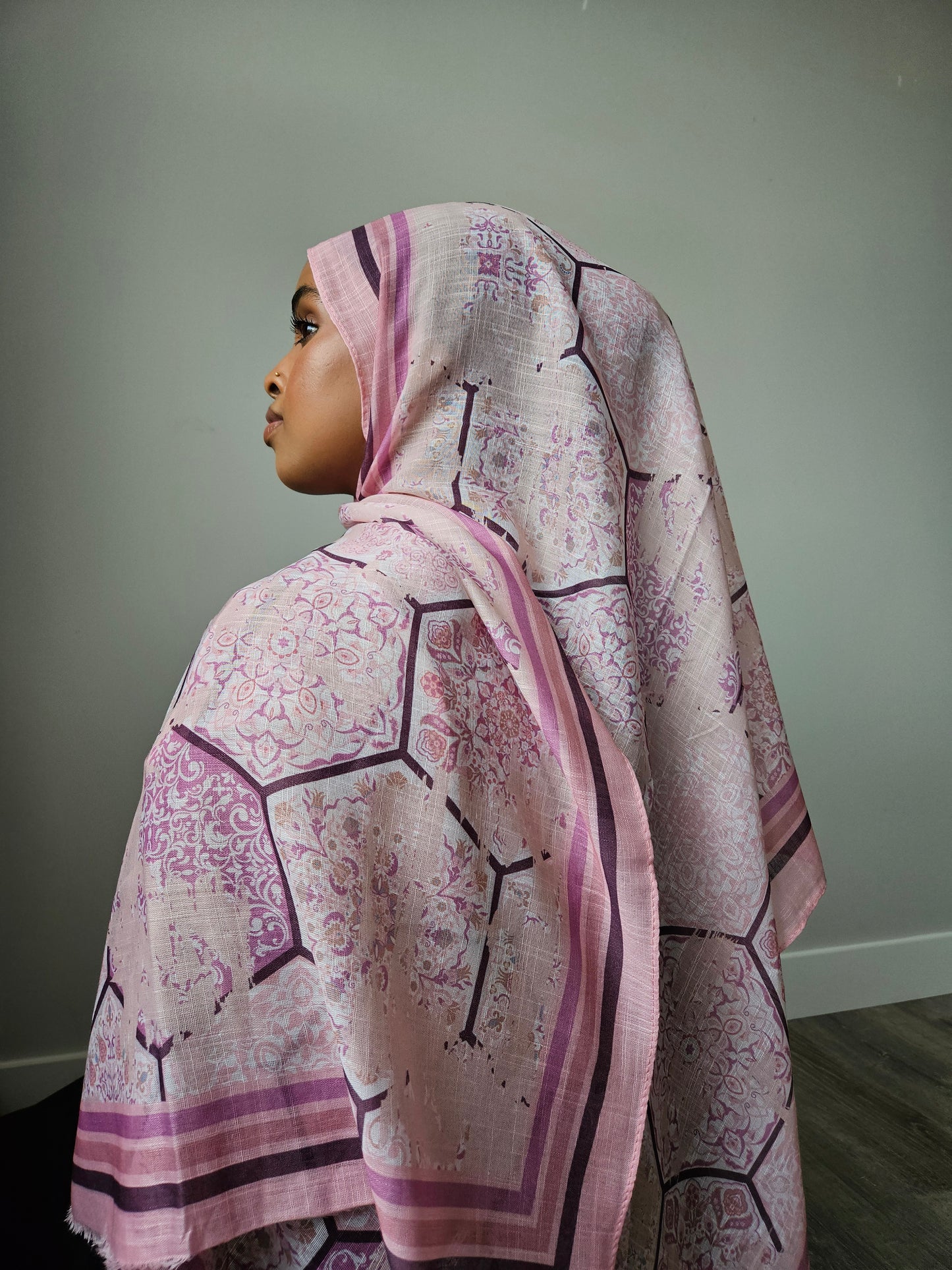 Vien Polo Gridleaf Scarf