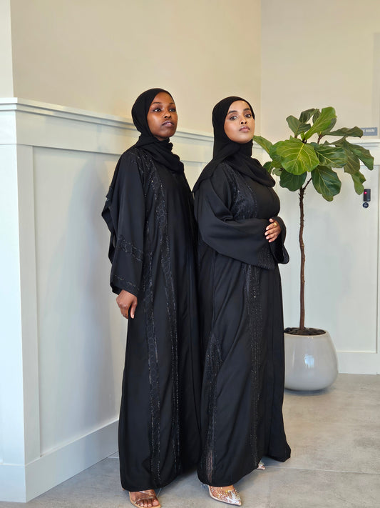 Raven Velvet Abaya