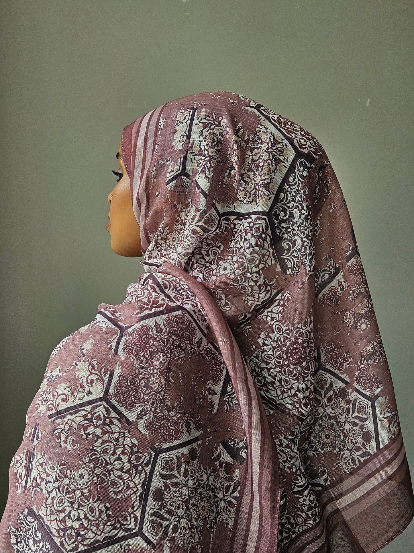 Vien Polo Gridleaf Scarf