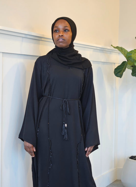 Ebony Elegance Abaya