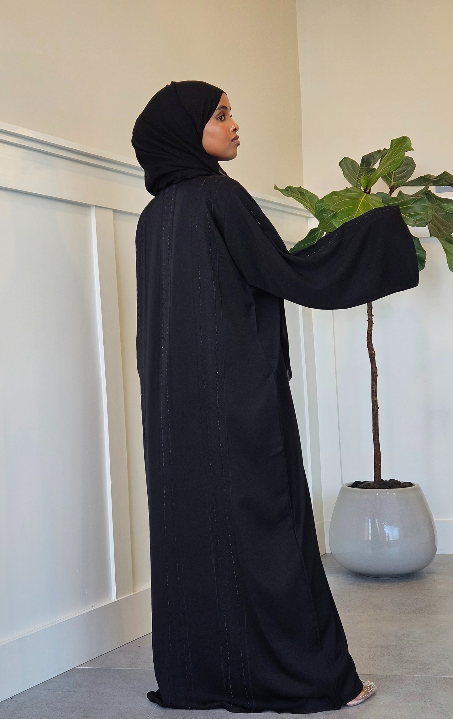 Midnight Mirage Abaya