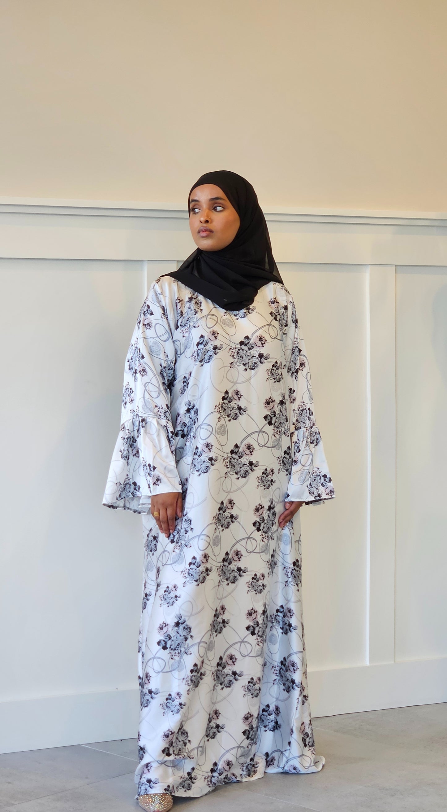 Blossom Silk Dress