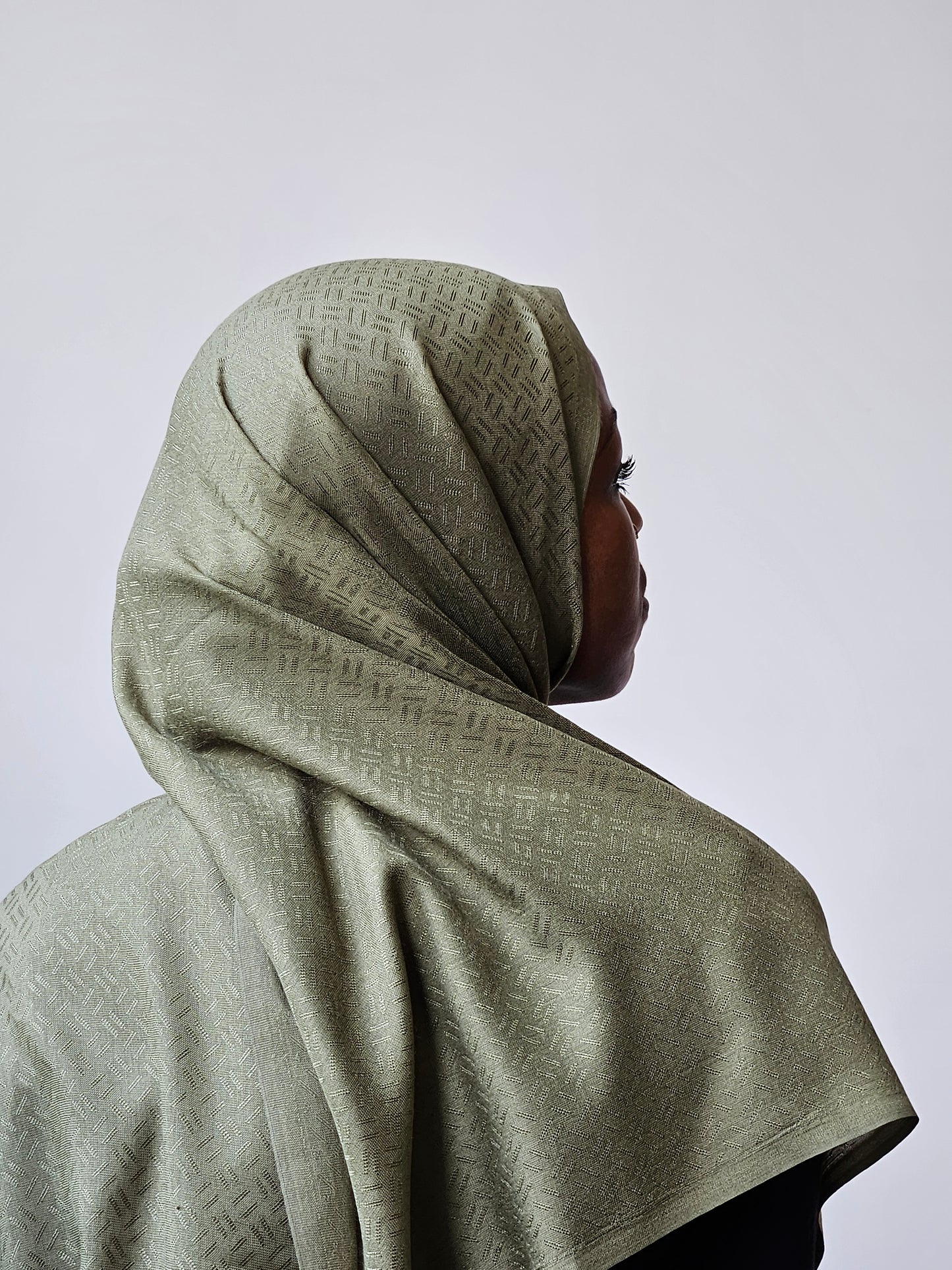 Green Crimson Essence Hijab