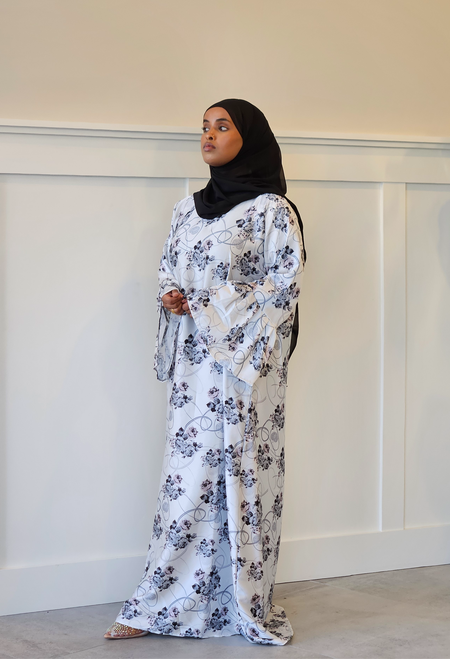 Blossom Silk Dress