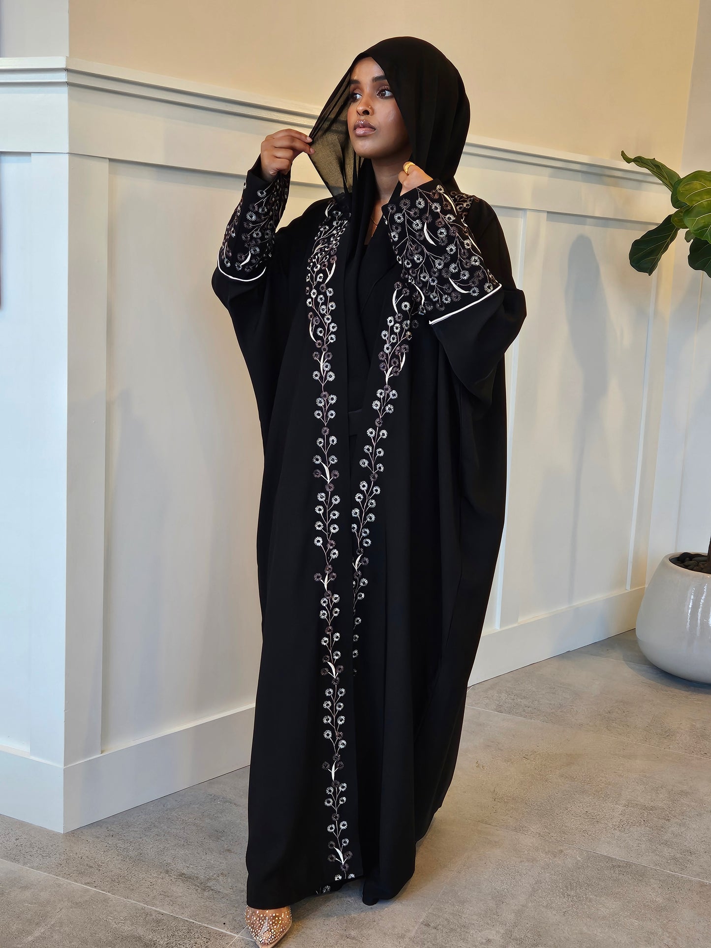 Flower Flourish Abaya