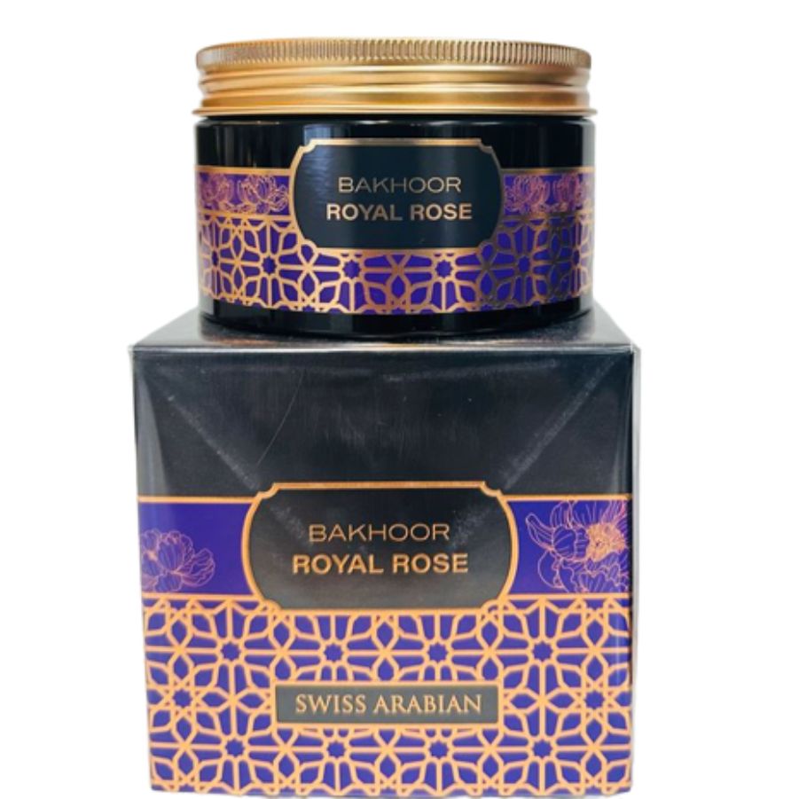 SWISS ARABIAN BAKHOOR ROYAL ROSE 60GRM