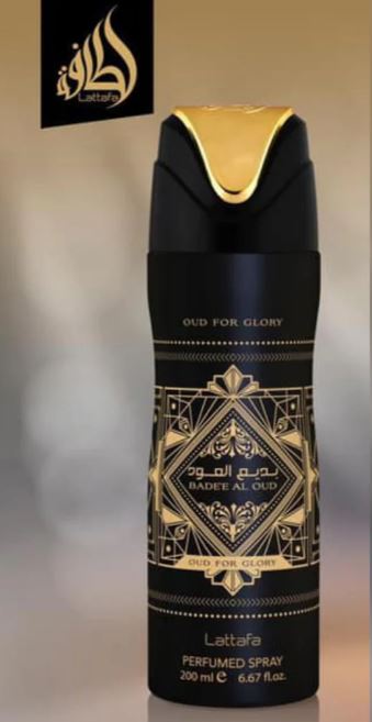 LATTAFA BADE'E AL OUD/OUD FOR GLORY BODY SPRAY 200 ML