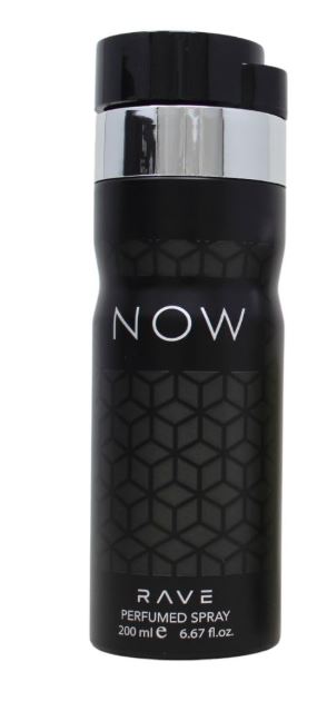 NOW RAVE BODY SPRAY 200 ML