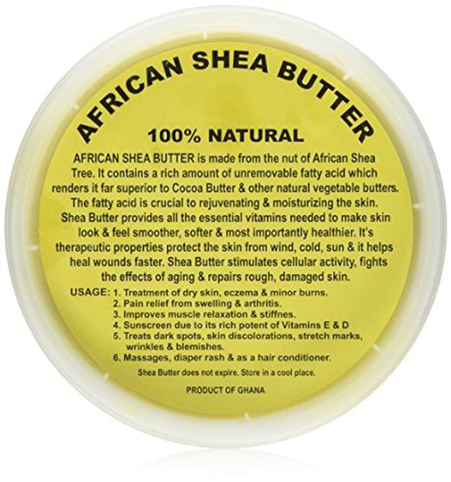 AFRICAN SHEA BUTTER - 8OZ
