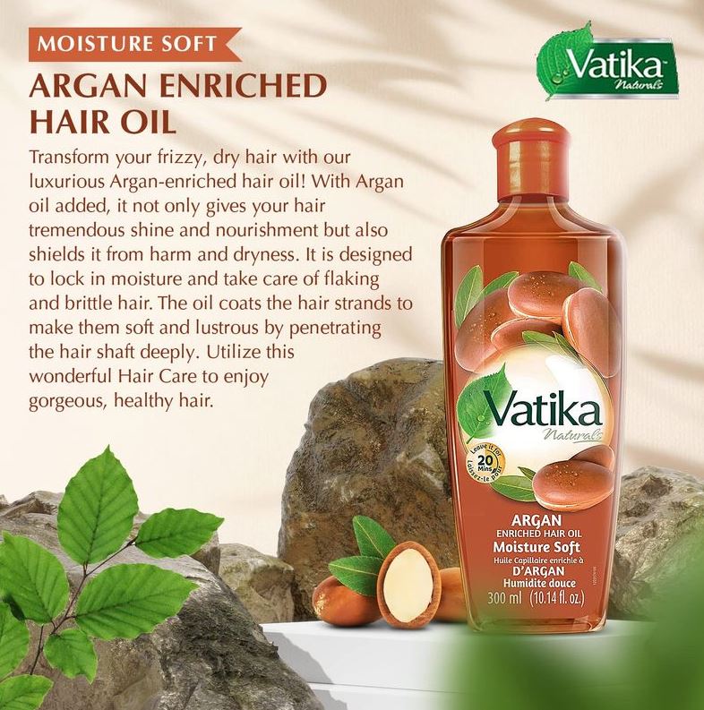 VATIKA ARGAN HAIR OIL 200ML