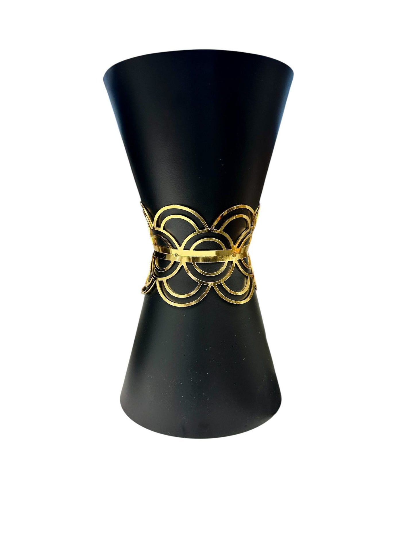 Golden Hourglass Incense Burner