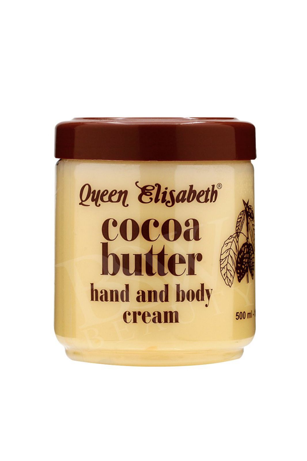 QUEEN ELIZABETH COCOA BUTTER - HAND BODY BUTTER - 500ML