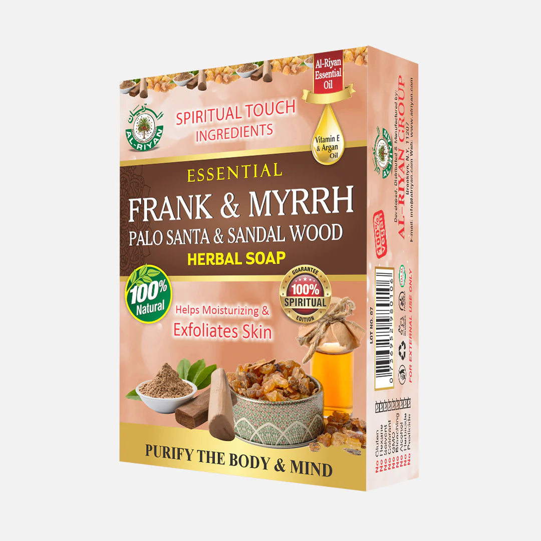 FRANK & MYRRH WITH PATCHOULI SOAP