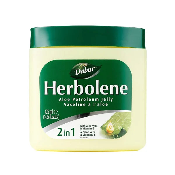 HERBOLENE ALOE VERA PETROLEUM JELLY - 425 ML/225ML/115ML