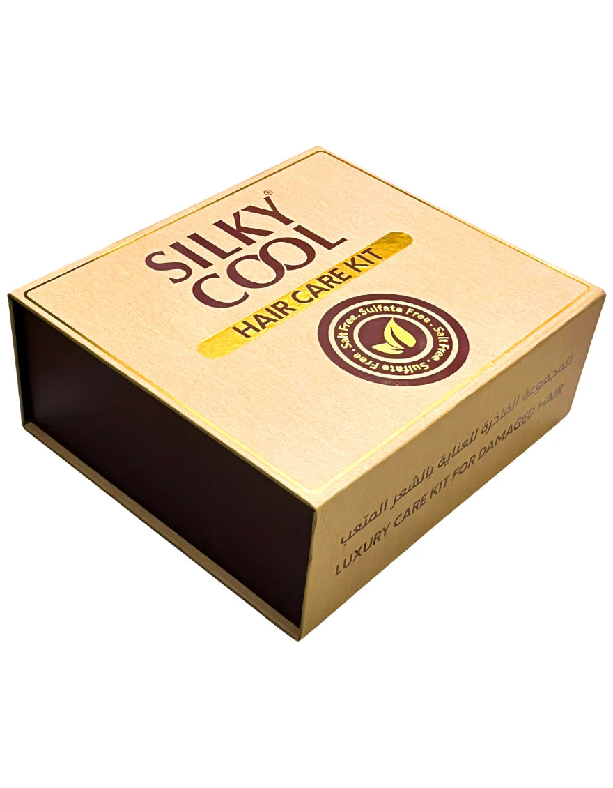 SILKY COOL SET - Free Gift Pack: Complete Hair Care Regimen for Ultimate Smoothness