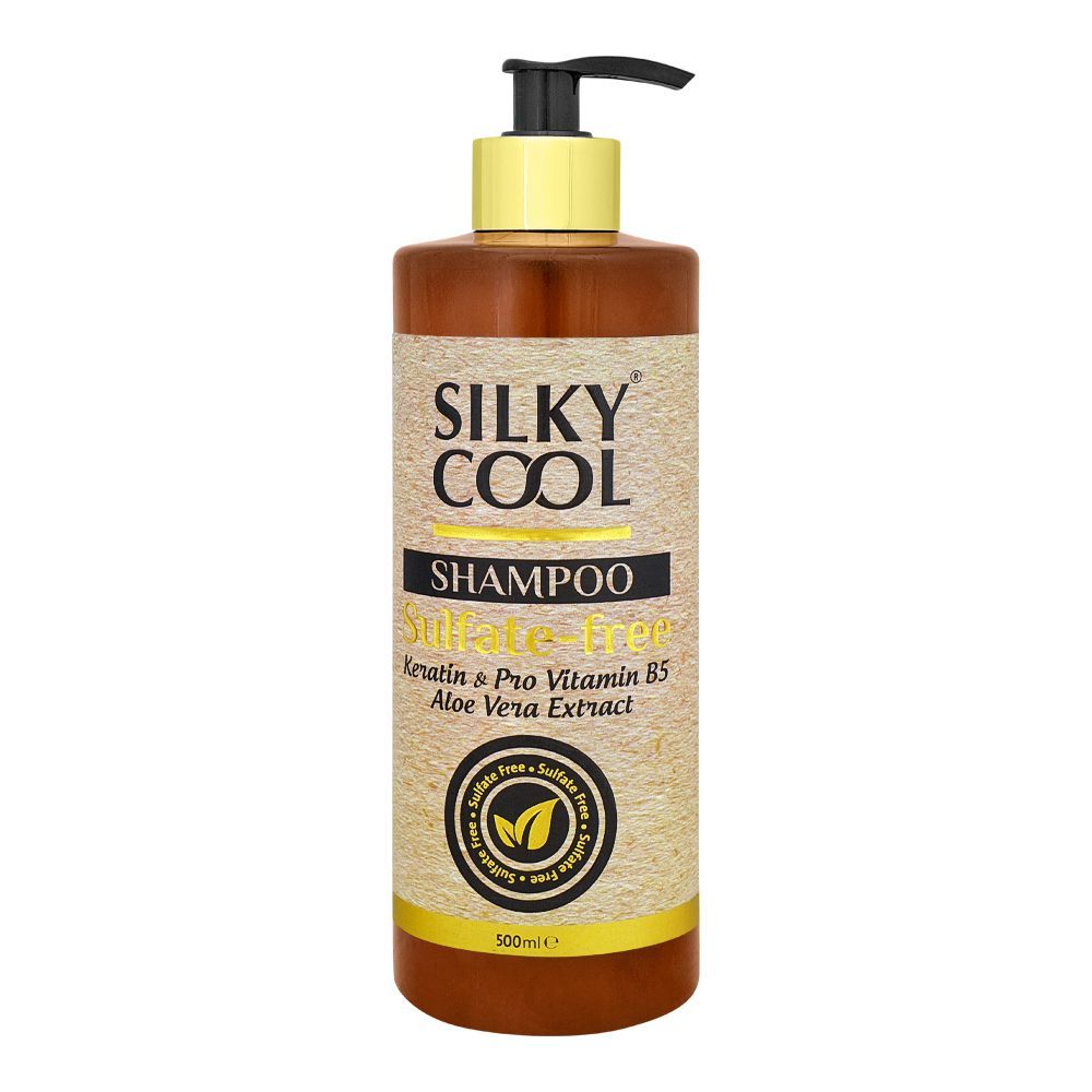 SILKY COOL SHAMPOO SULFATE FREE 500ML