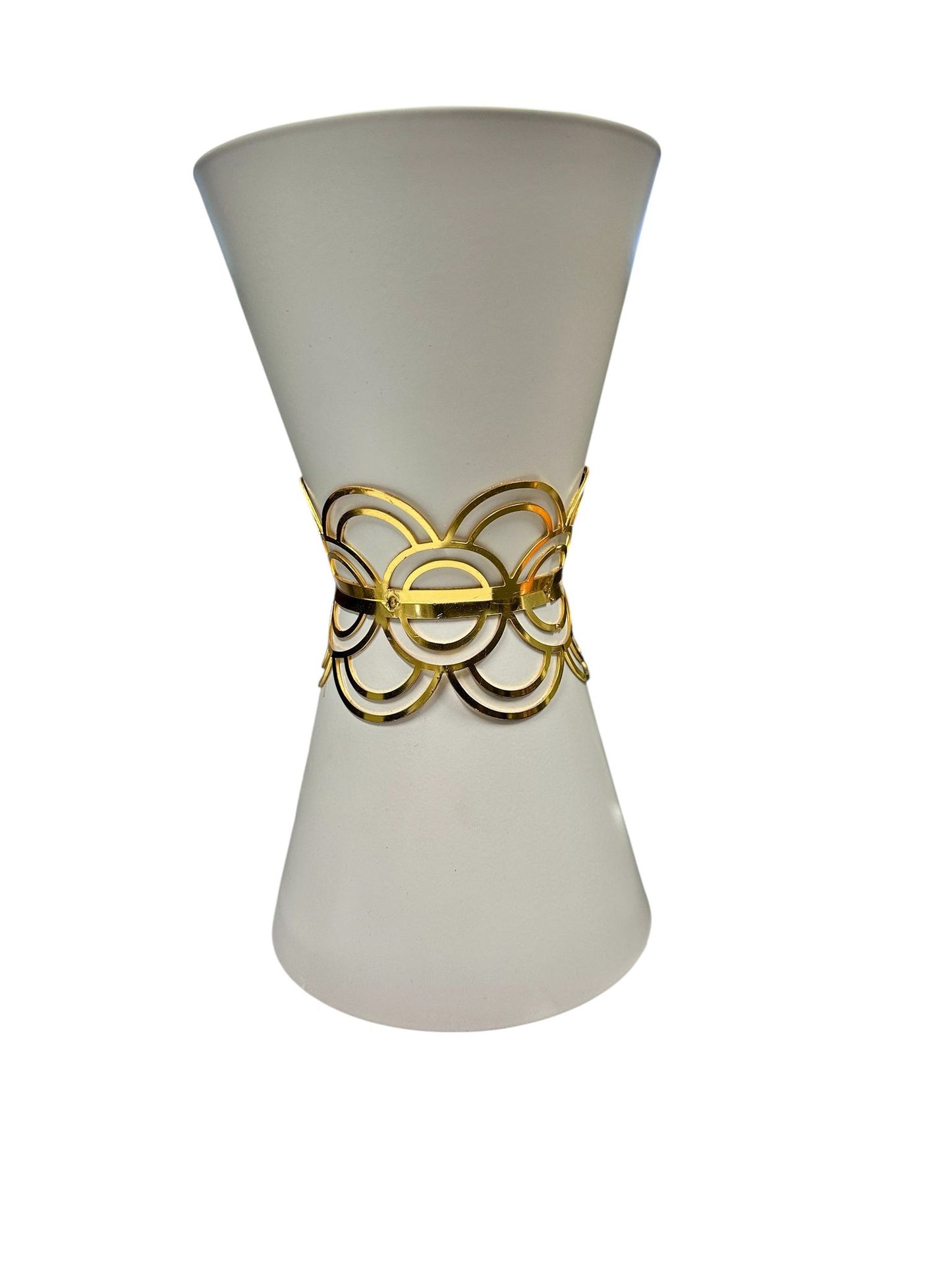 Golden Hourglass Incense Burner
