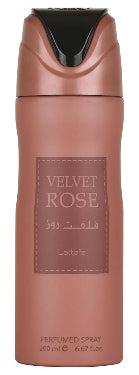 LATTAFA VELVET ROSE BODY SPRAY 200 ML