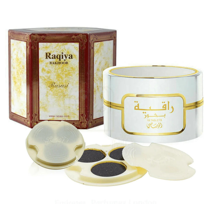 RASASI BAKHOOR RAQIYA 18 TABLETS
