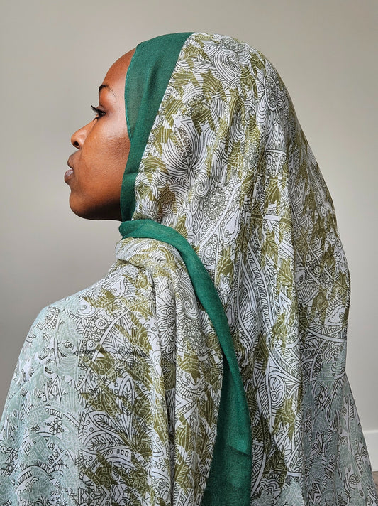 Cotton Print Fabric:Rustic Elegance