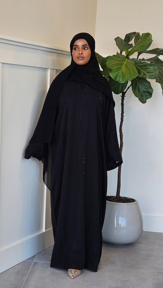 Midnight Mirage Abaya