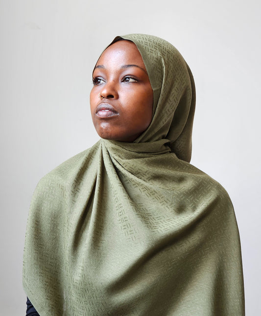 Crimson Essence Hijab-Green