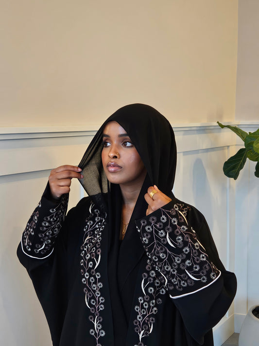 Flower Flourish Abaya