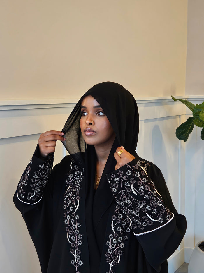 Flower Flourish Abaya