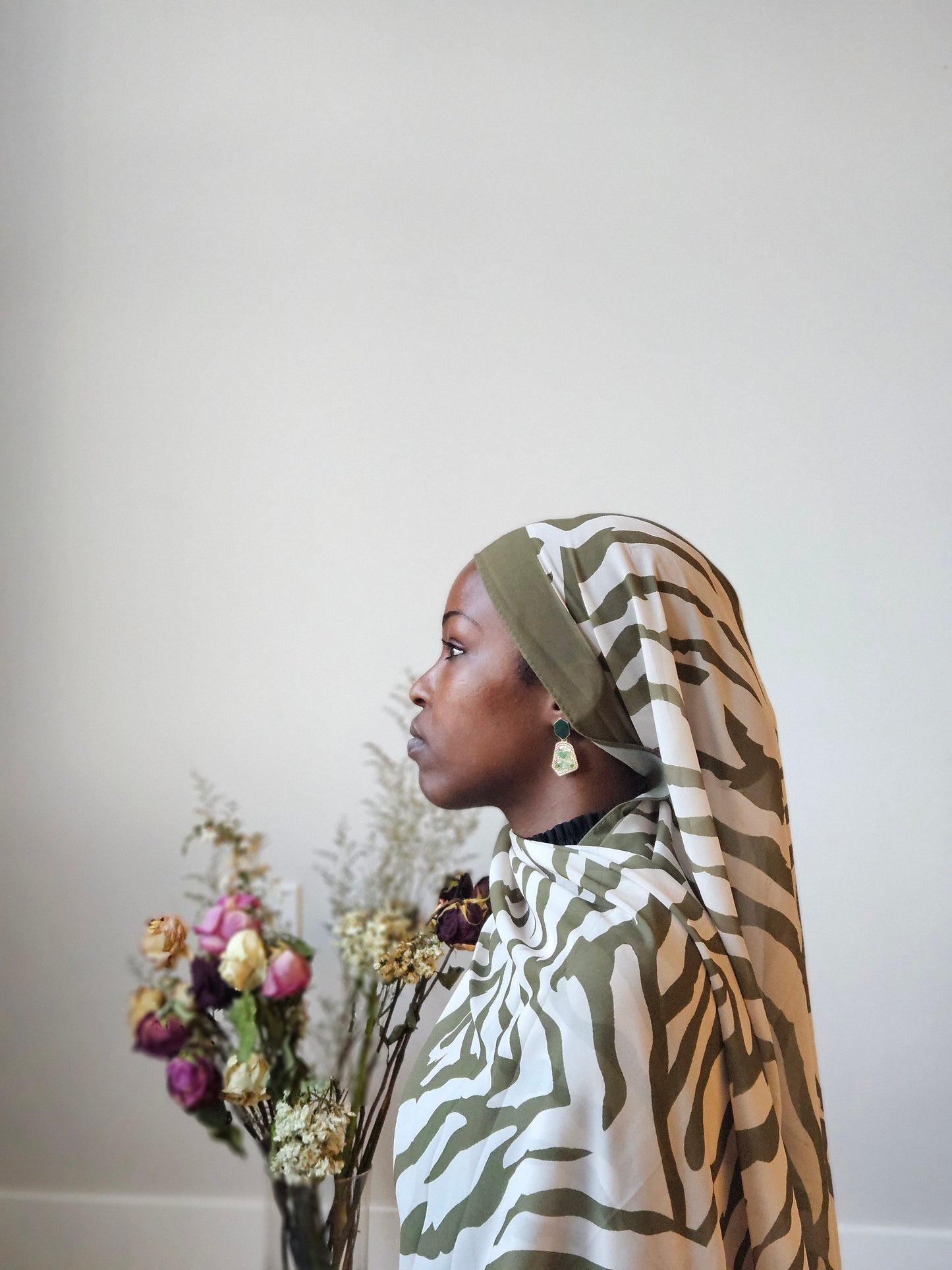 LuxeWave Viscose Scarf
