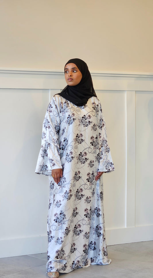 Blossom Silk Dress