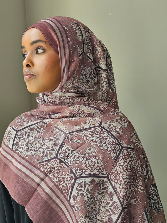 Vien Polo Gridleaf Scarf