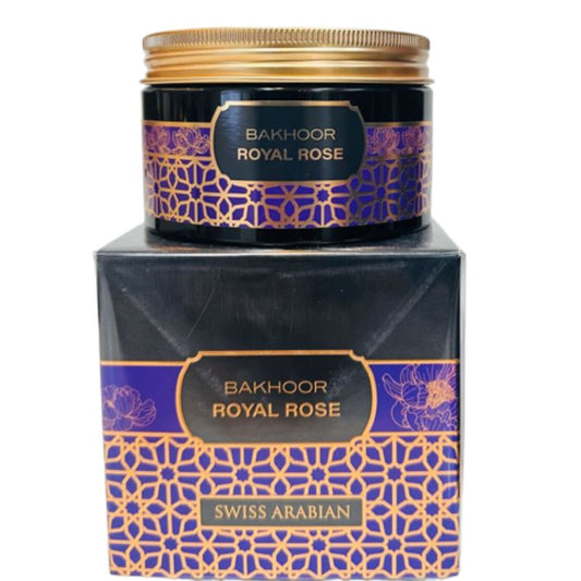 SWISS ARABIAN BAKHOOR ROYAL ROSE 60GRM