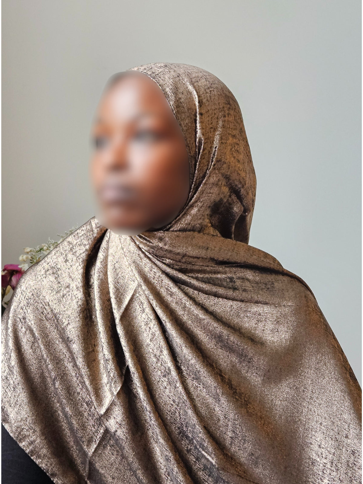 Gleaming Elegance: Metallic Pashmina Scarf Collection