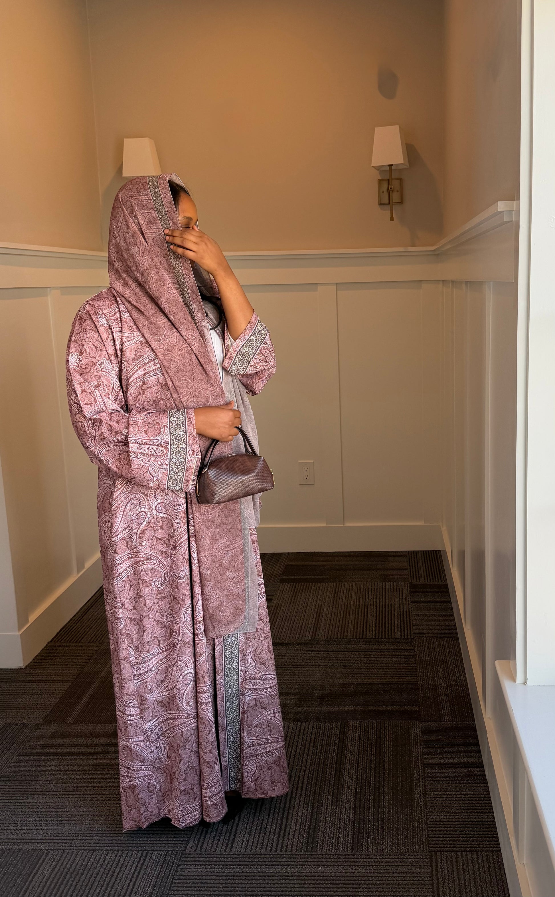 Layali Abaya - Orange