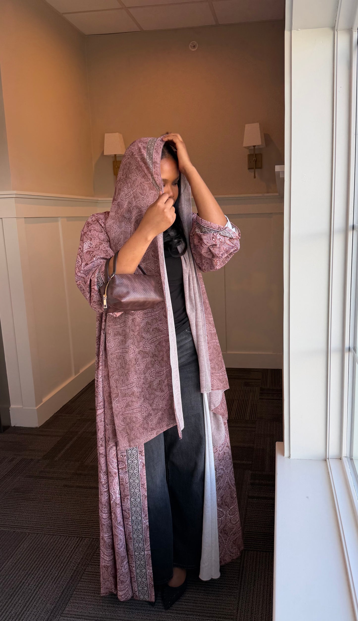 Layali Abaya - Orange