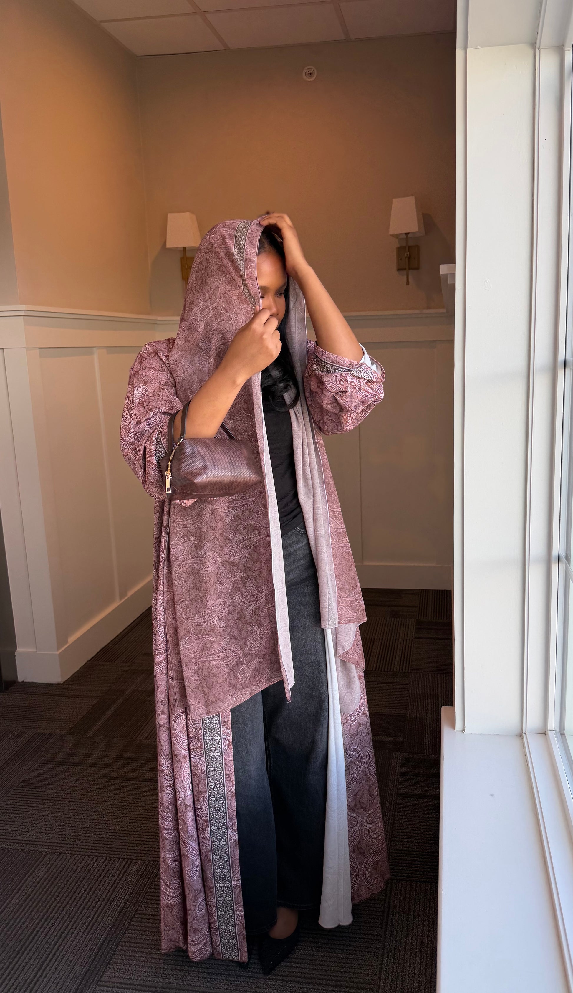 Layali Abaya - Orange