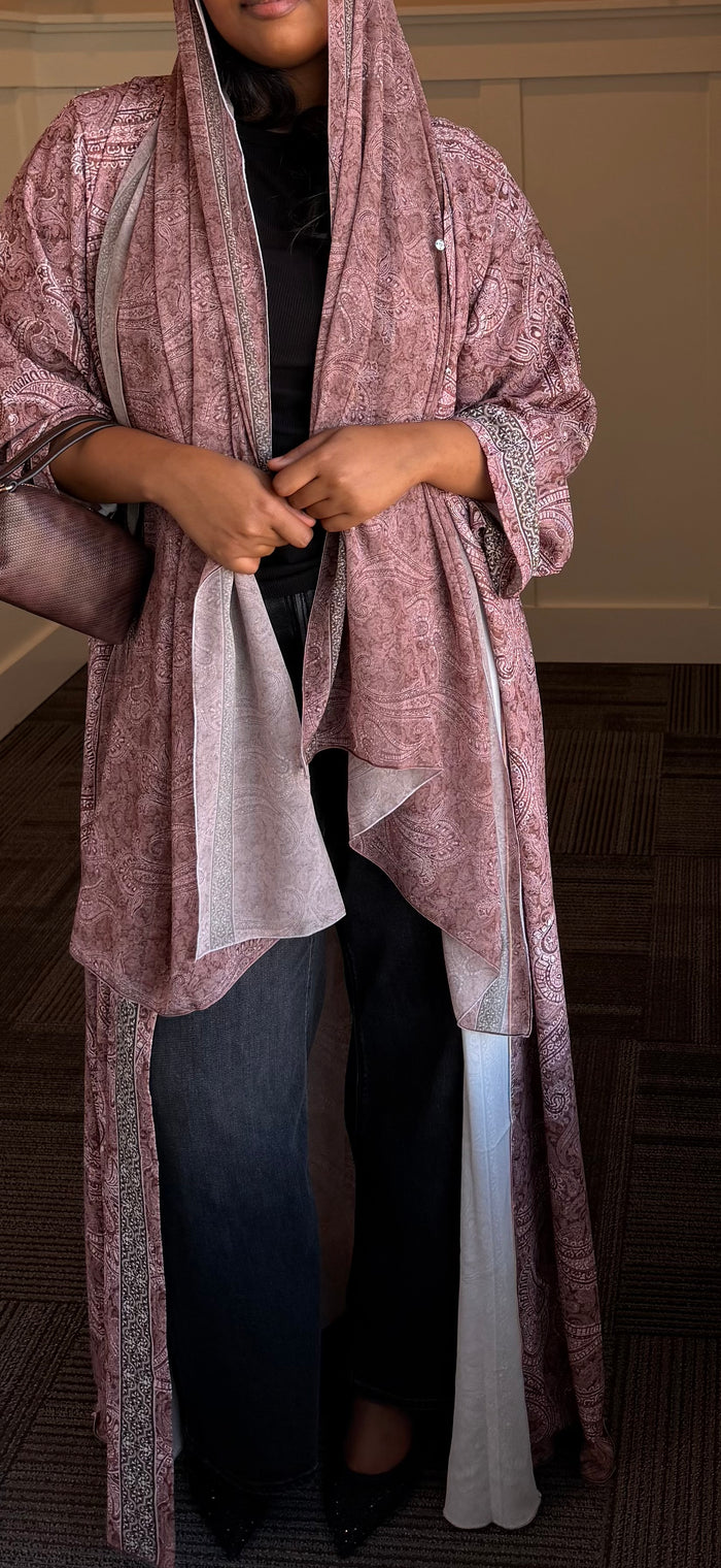 Layali Abaya - Pink