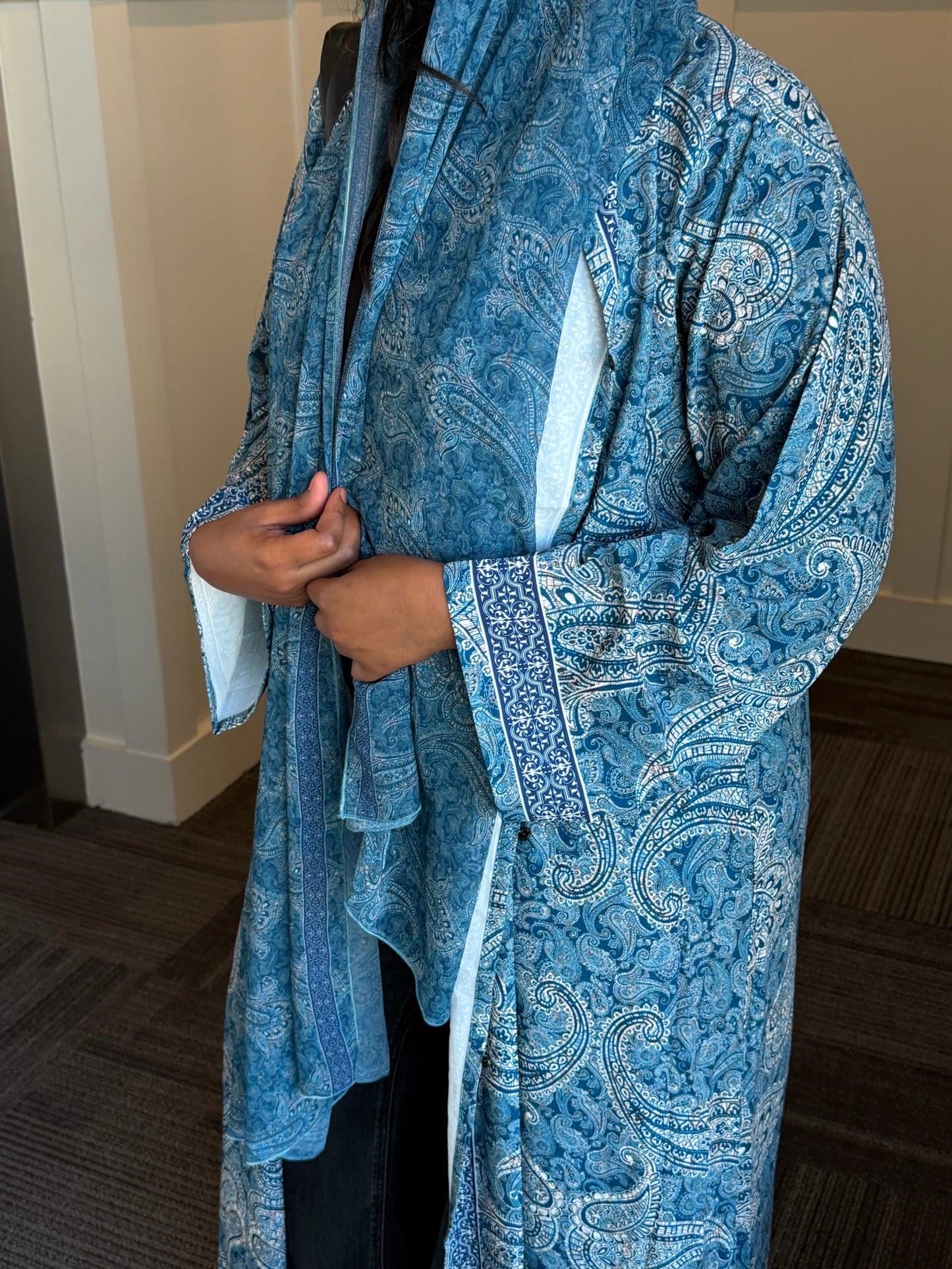 Layali Abaya - Blue