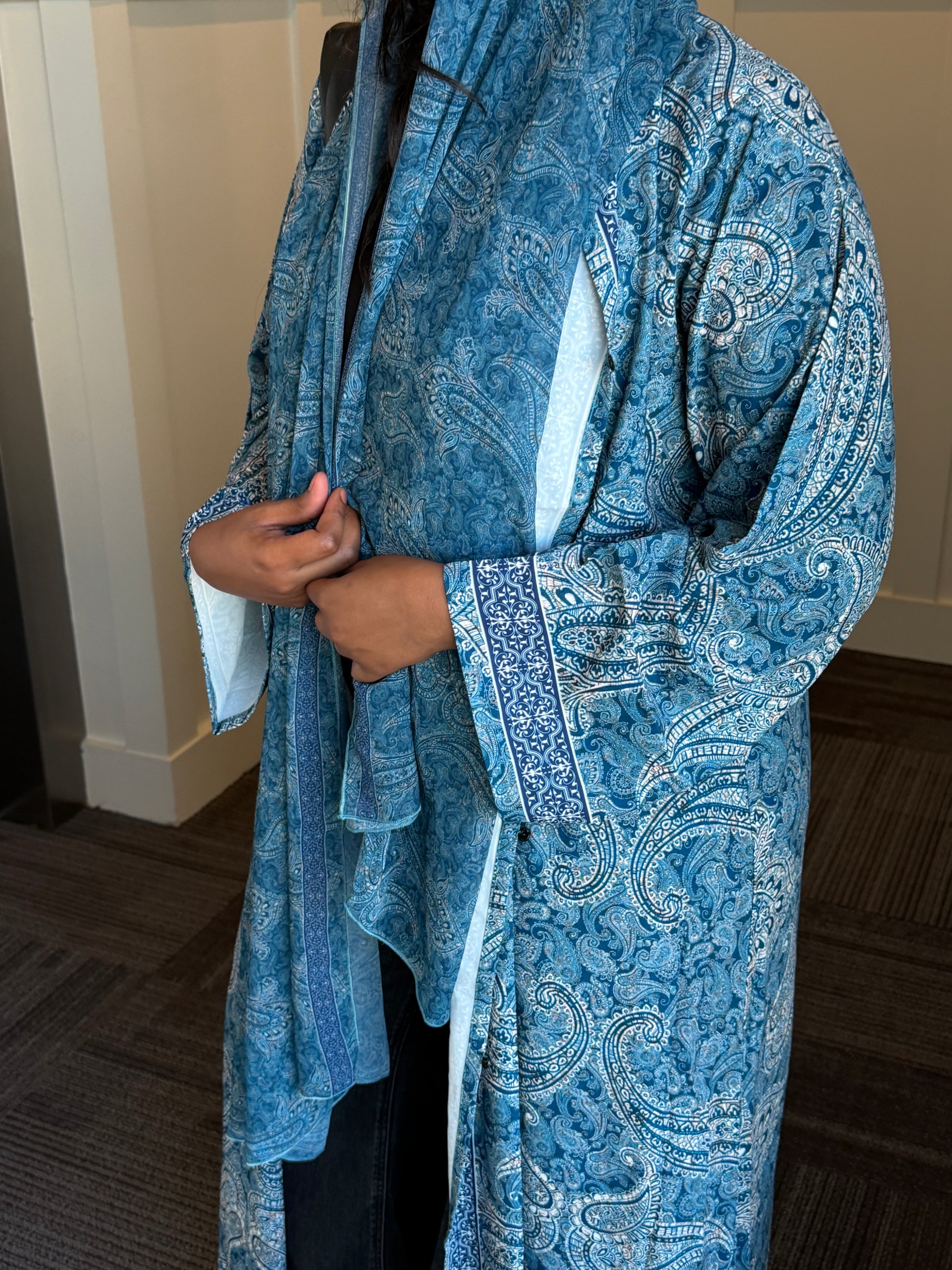 Layali Abaya - Blue