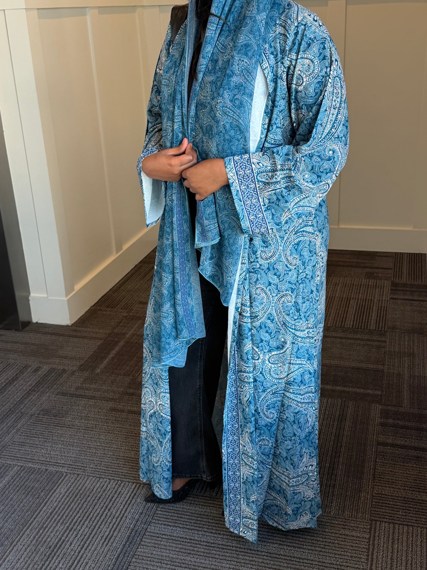 Layali Abaya - Blue