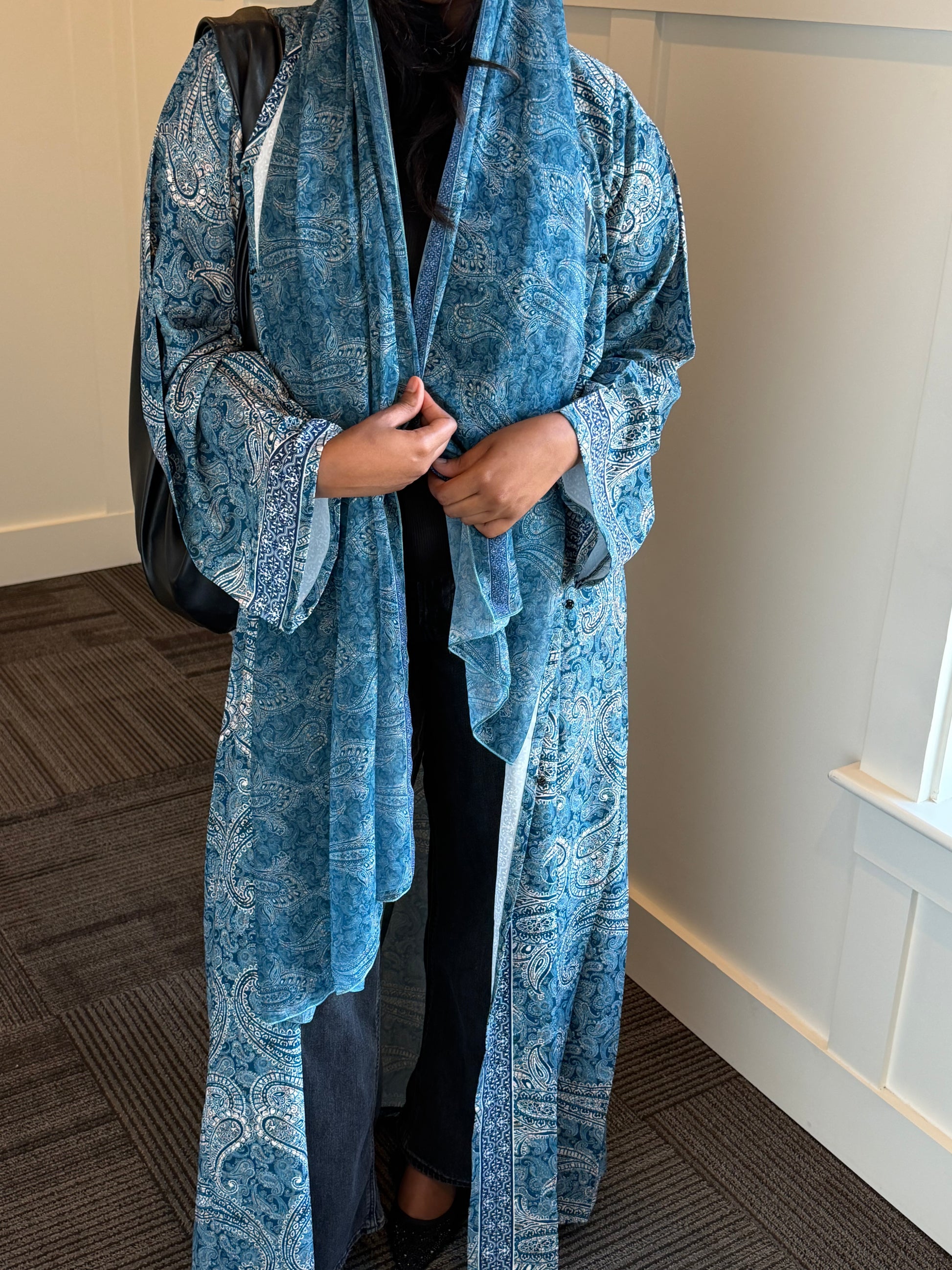 Layali Abaya - Blue