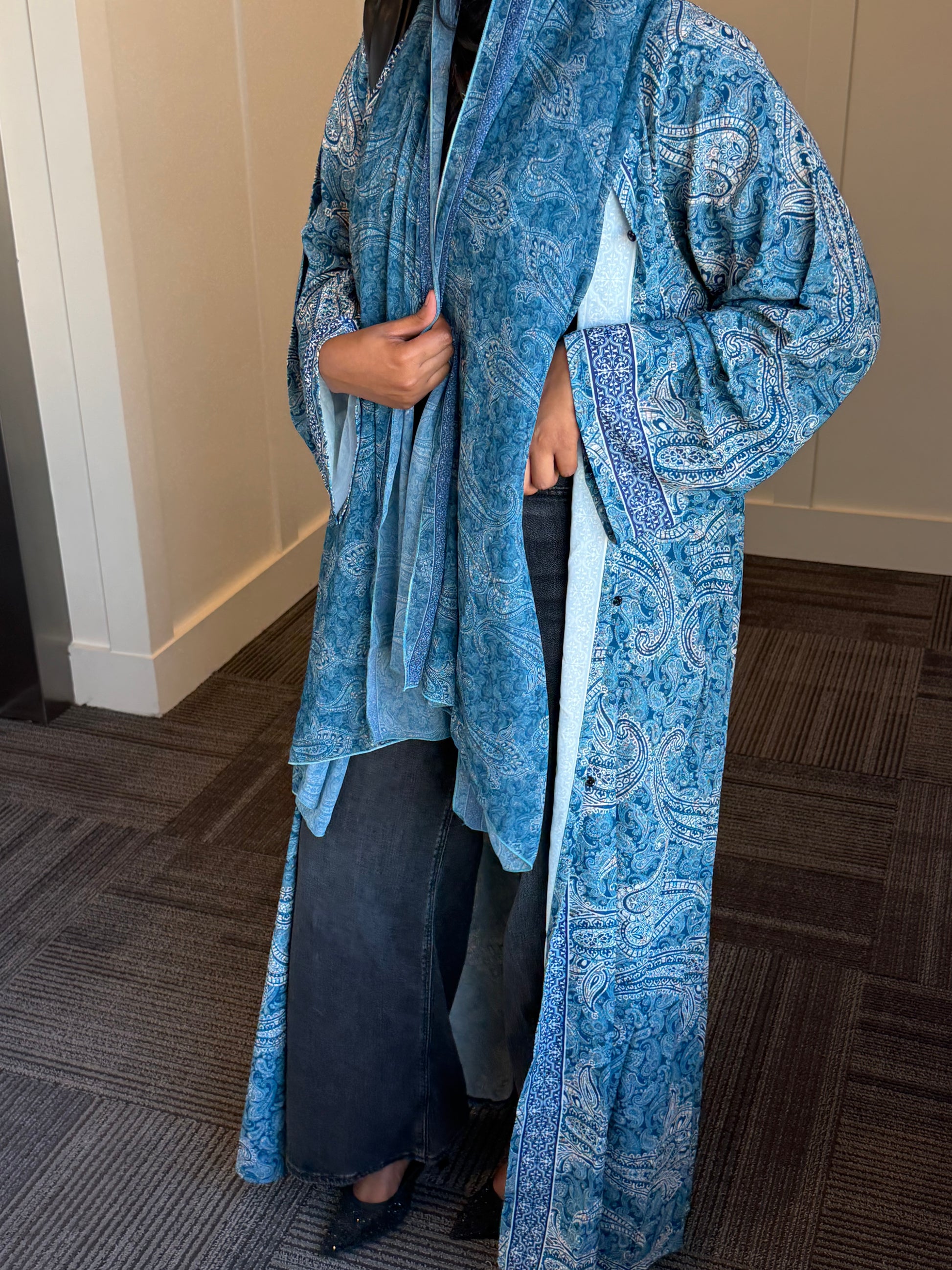 Layali Abaya - Blue