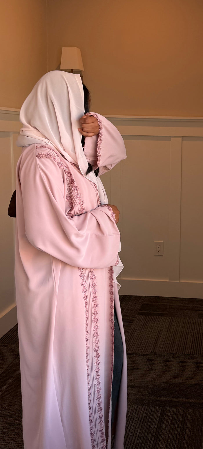 Rimal Abaya - Pink