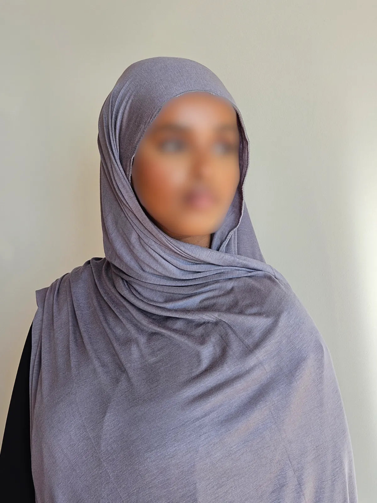 Jersey Hijab - Grey
