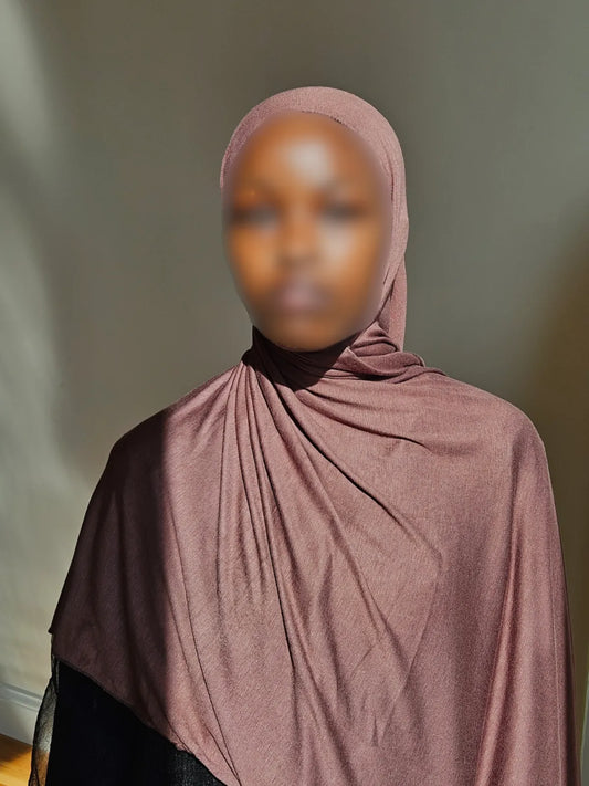 Jersey Hijab - Light Brown