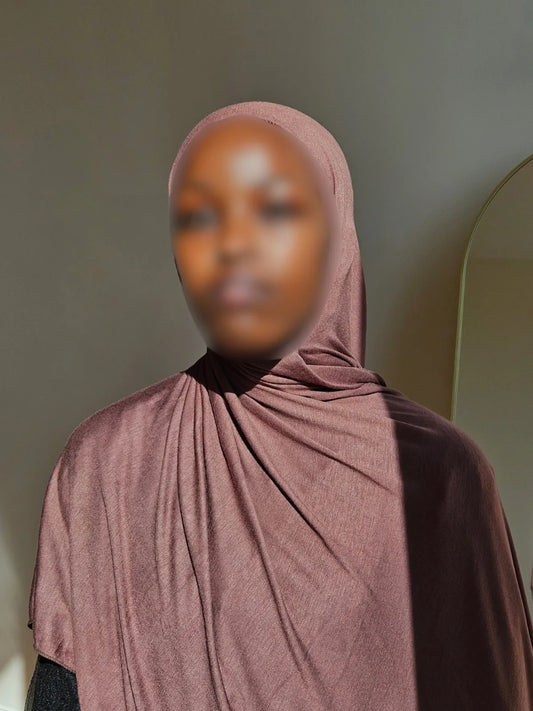 Jersey Hijab - Light Brown