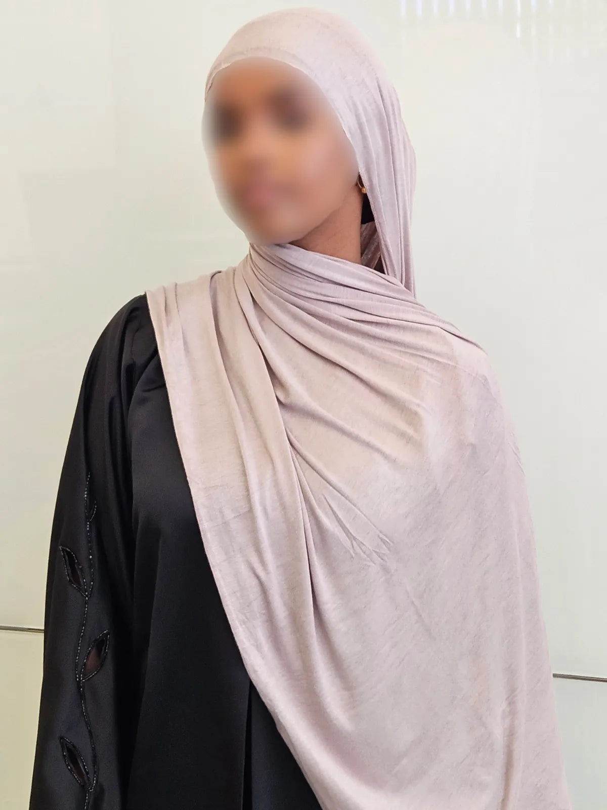 Jersey Hijab - Misty Rose