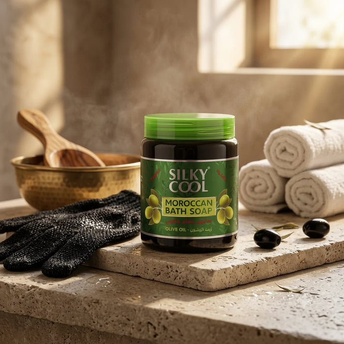 SILKY COOL MOROCCAN SOAP - 500ML